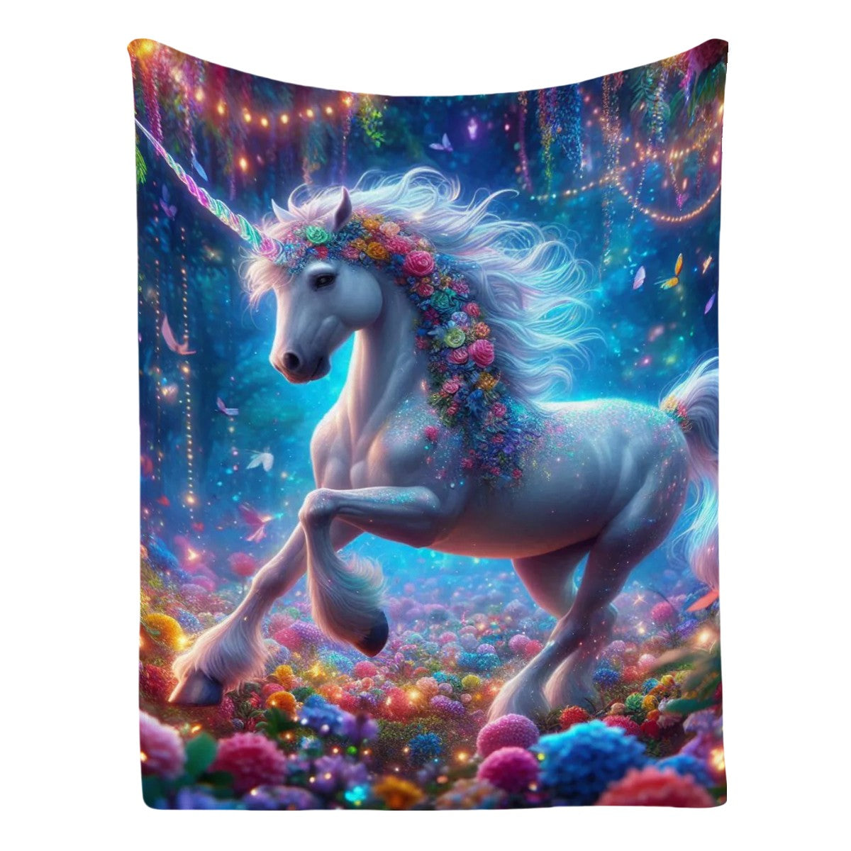 300 GSM Flannel Throw Blanket (Made in USA) Designer (10)
