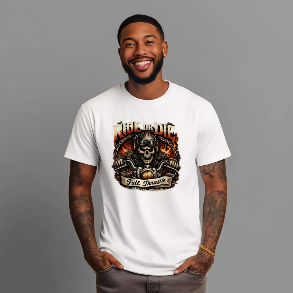 Ride or Die Heavyweight Cotton T-Shirt
