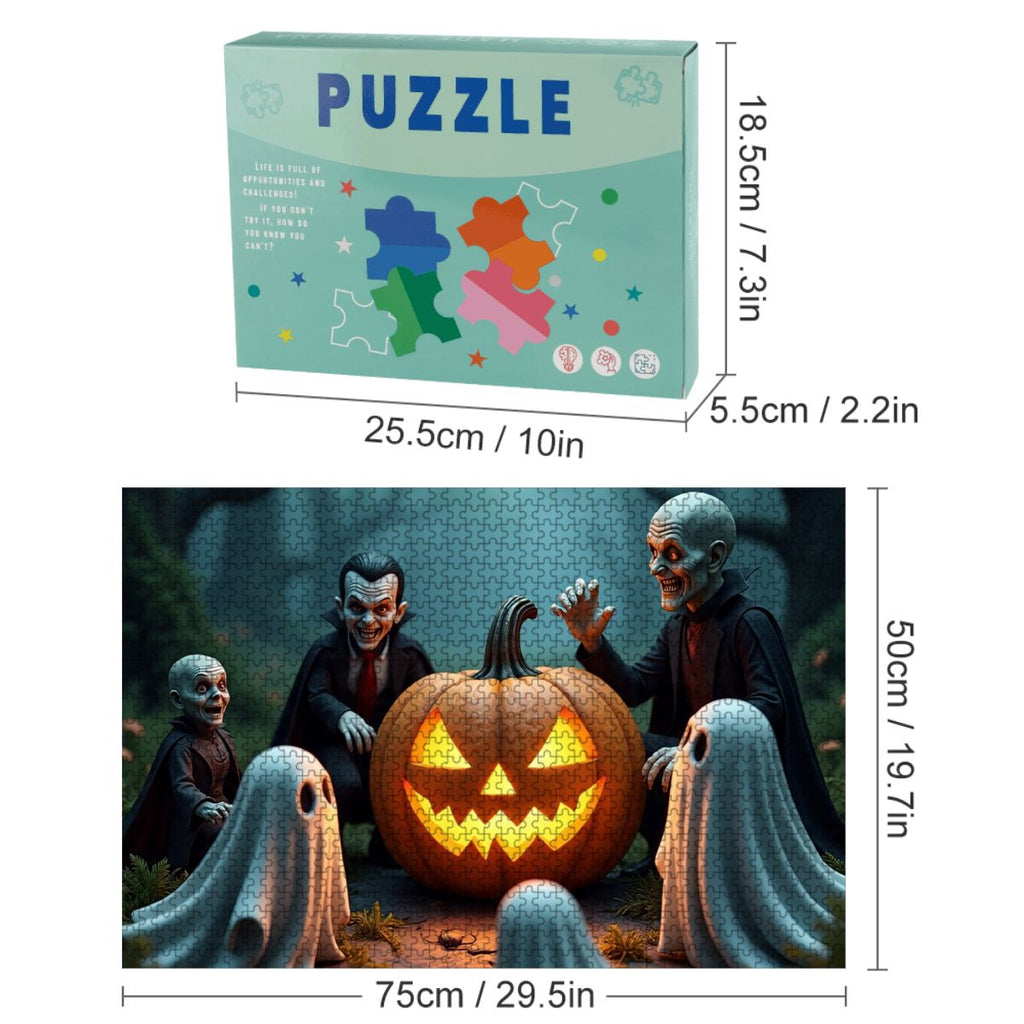 1000pcs Wooden Jigsaw Puzzles (Horizontal) (Made in USA) Imagine25516023624652659