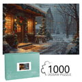 1000pcs Wooden Jigsaw Puzzles (Horizontal) (Made in USA) a xmas scean1