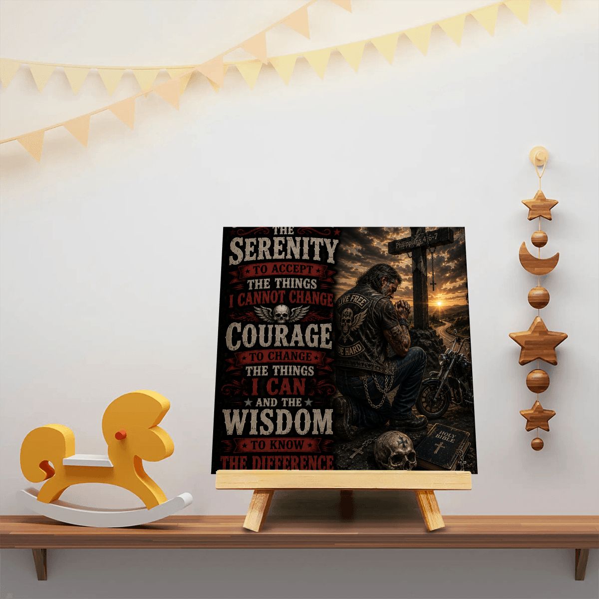 Wood Block Sign Desk Art (Made in USA) ChatGPT Image Jul 22, 2026, 120204 AM