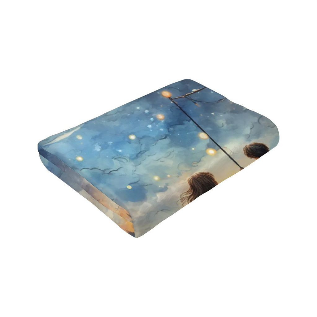 280 GSM MultiSize Flannel night sky