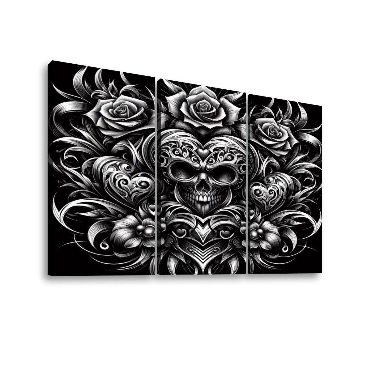 3 Panels Canvas Prints Wall Art (Set B) Designer (60)