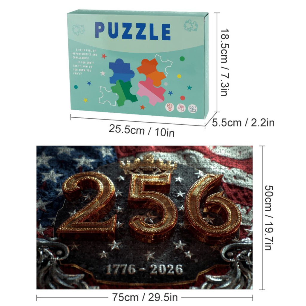 1000pcs Wooden Jigsaw Puzzles (Horizontal) (Made in USA) download20260205T203102 Imagine25516023624652659 1776 tp 2026 250 years usa 1776 to 2026 250 year birthday usa01