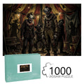 1000pcs Wooden Jigsaw Puzzles (Horizontal) (Made in USA) Scary clowns2