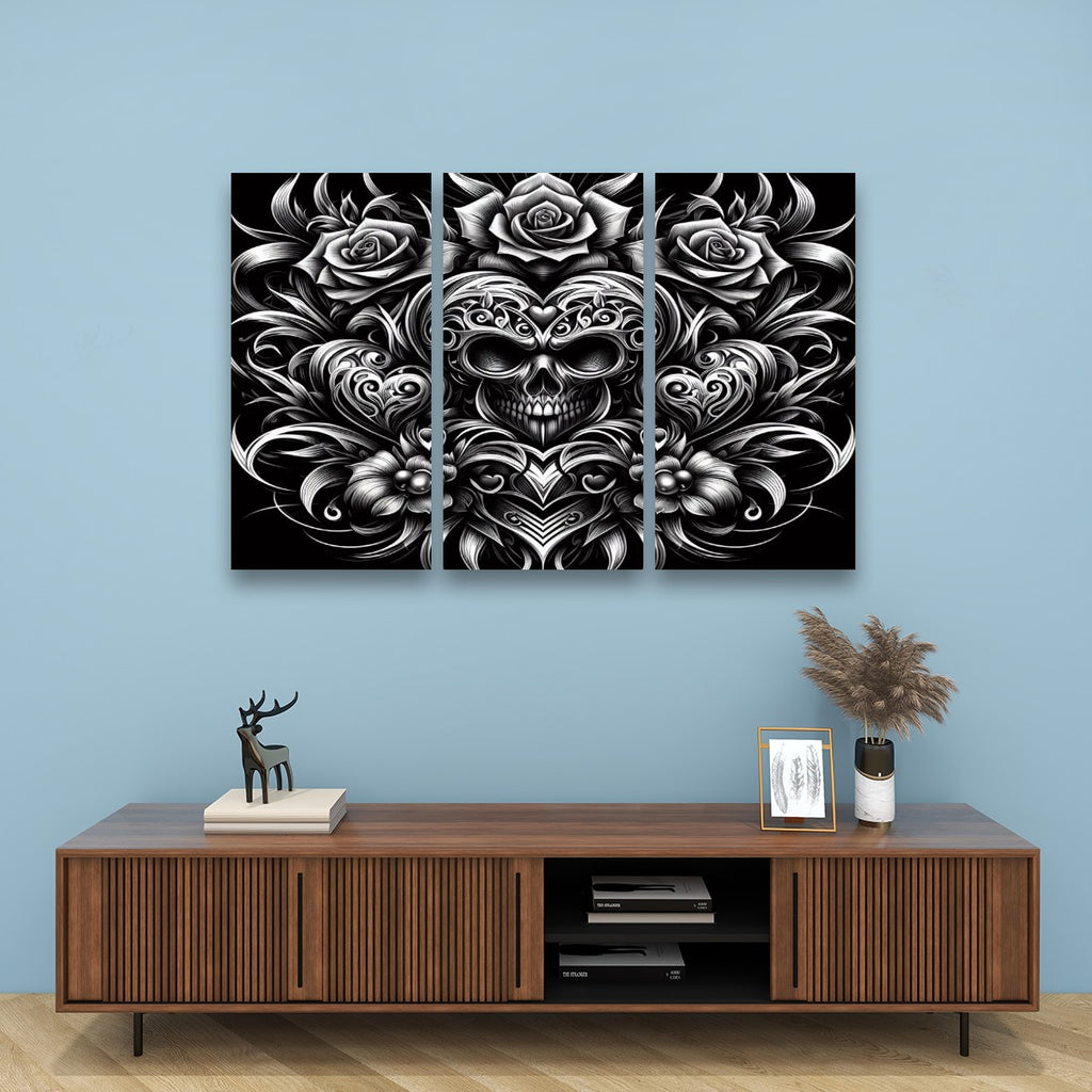 3 Panels Canvas Prints Wall Art (Set B) Designer (60)