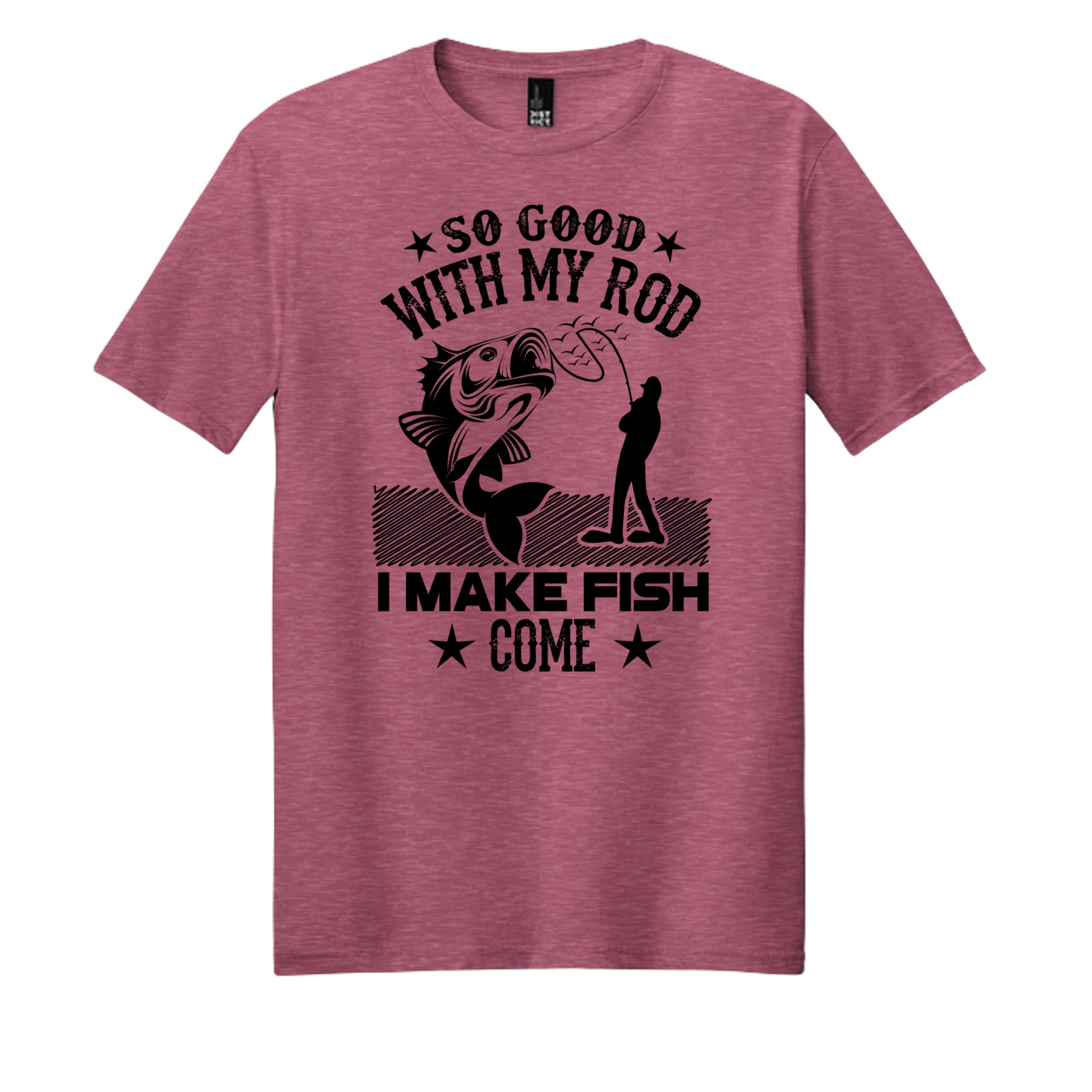 Awareness Pink Heather - DM108 - FRONT