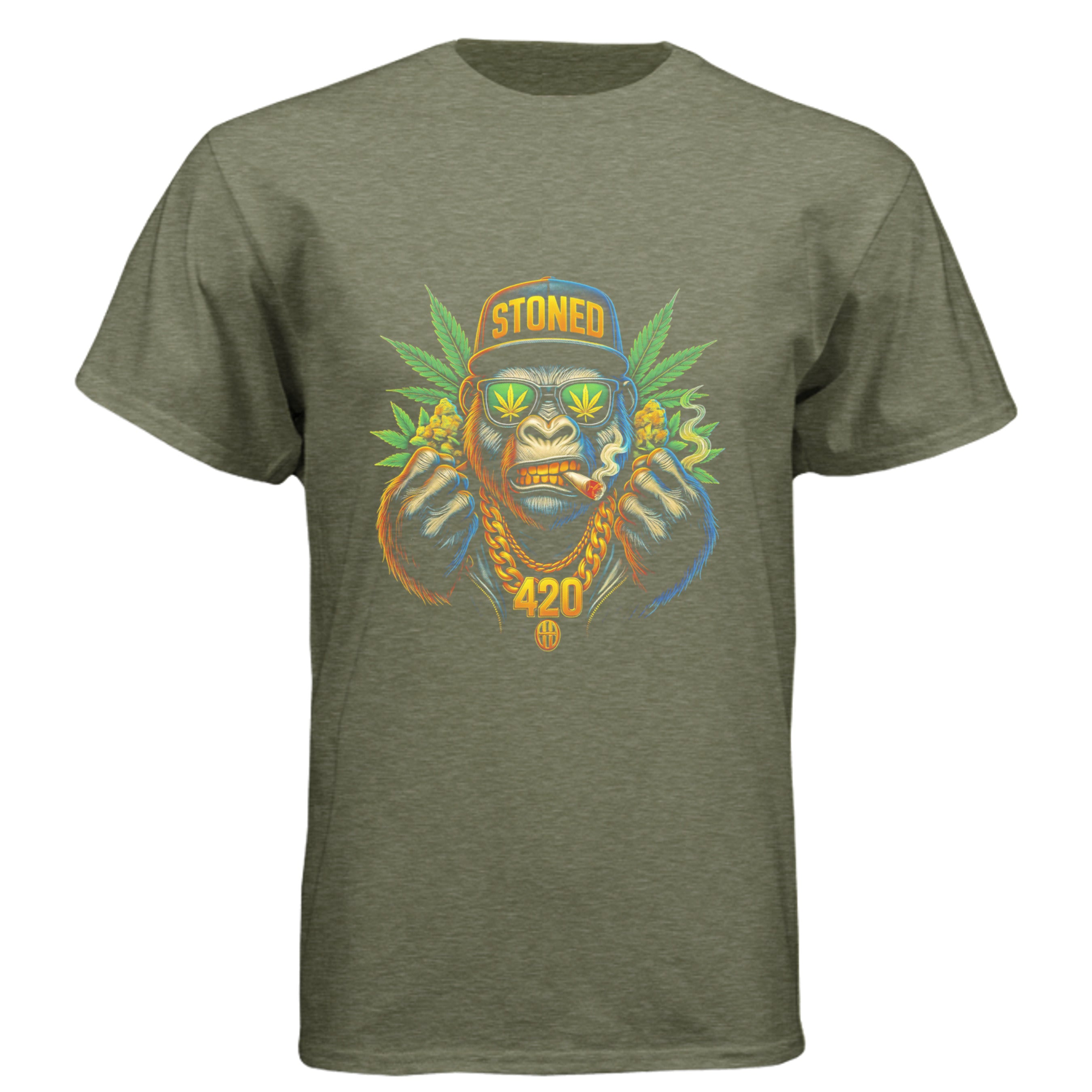 MILITARY GREEN - 6010 - FRONT
