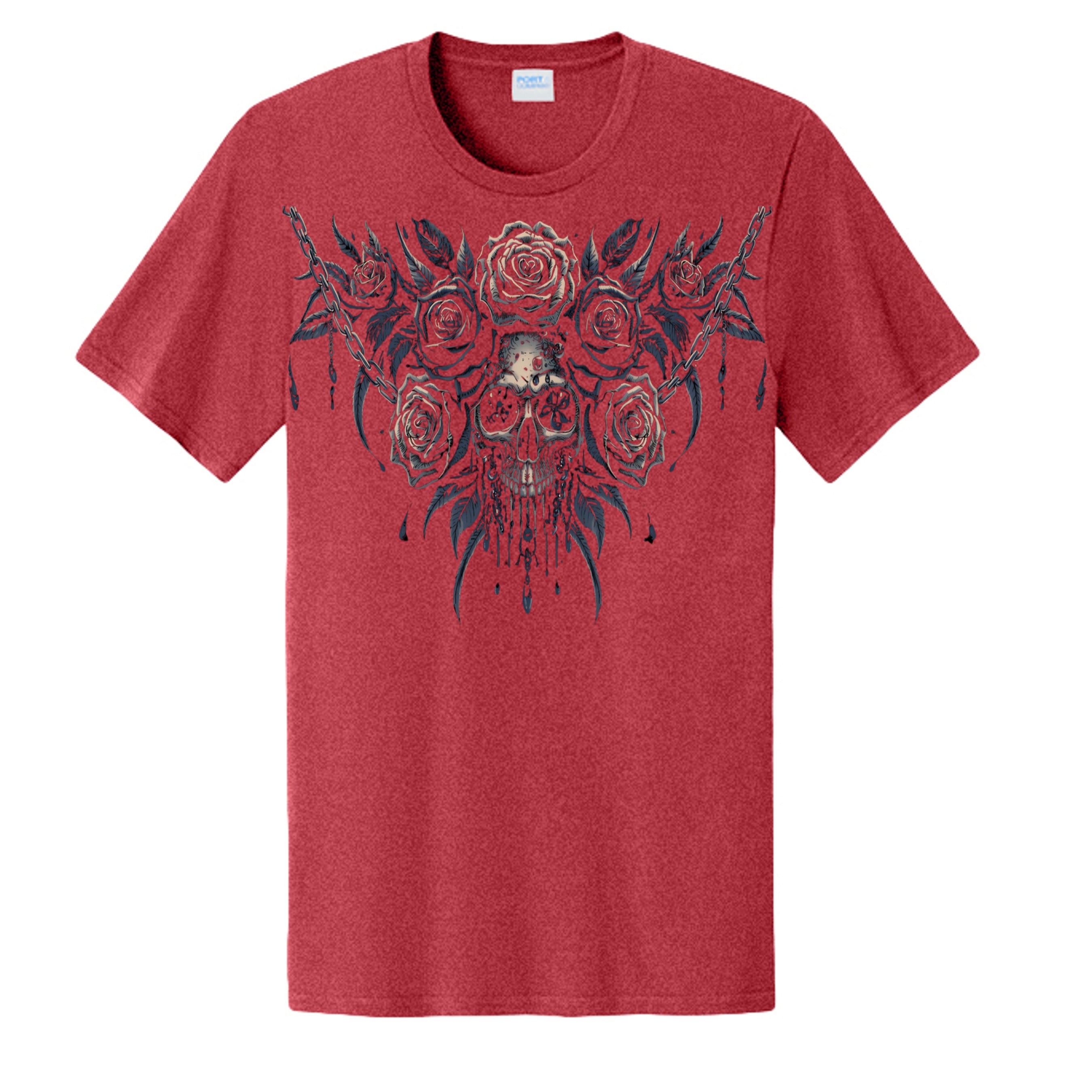 Heather Red - PC43 - FRONT