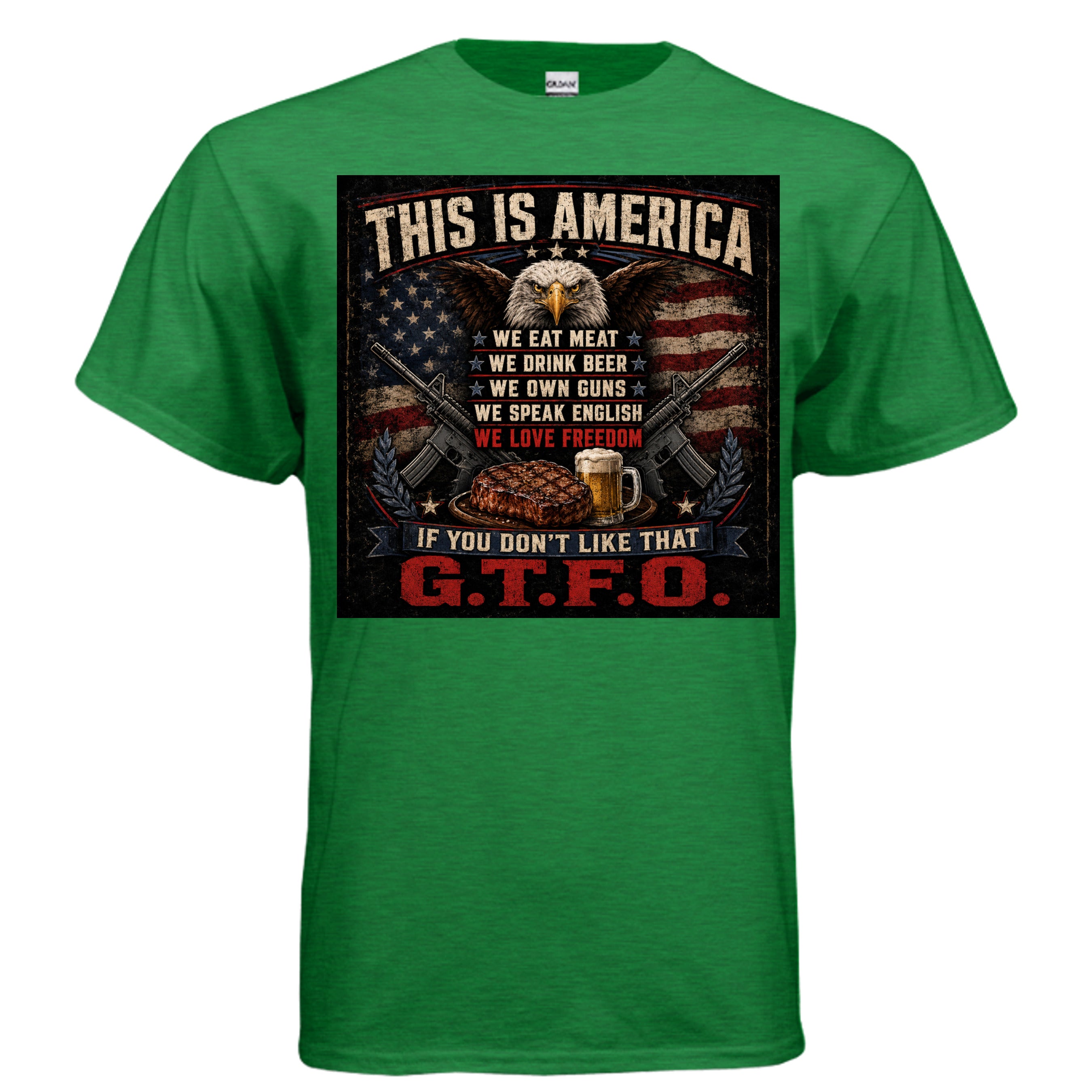 ANTIQUE IRISH GREEN - G200 - FRONT