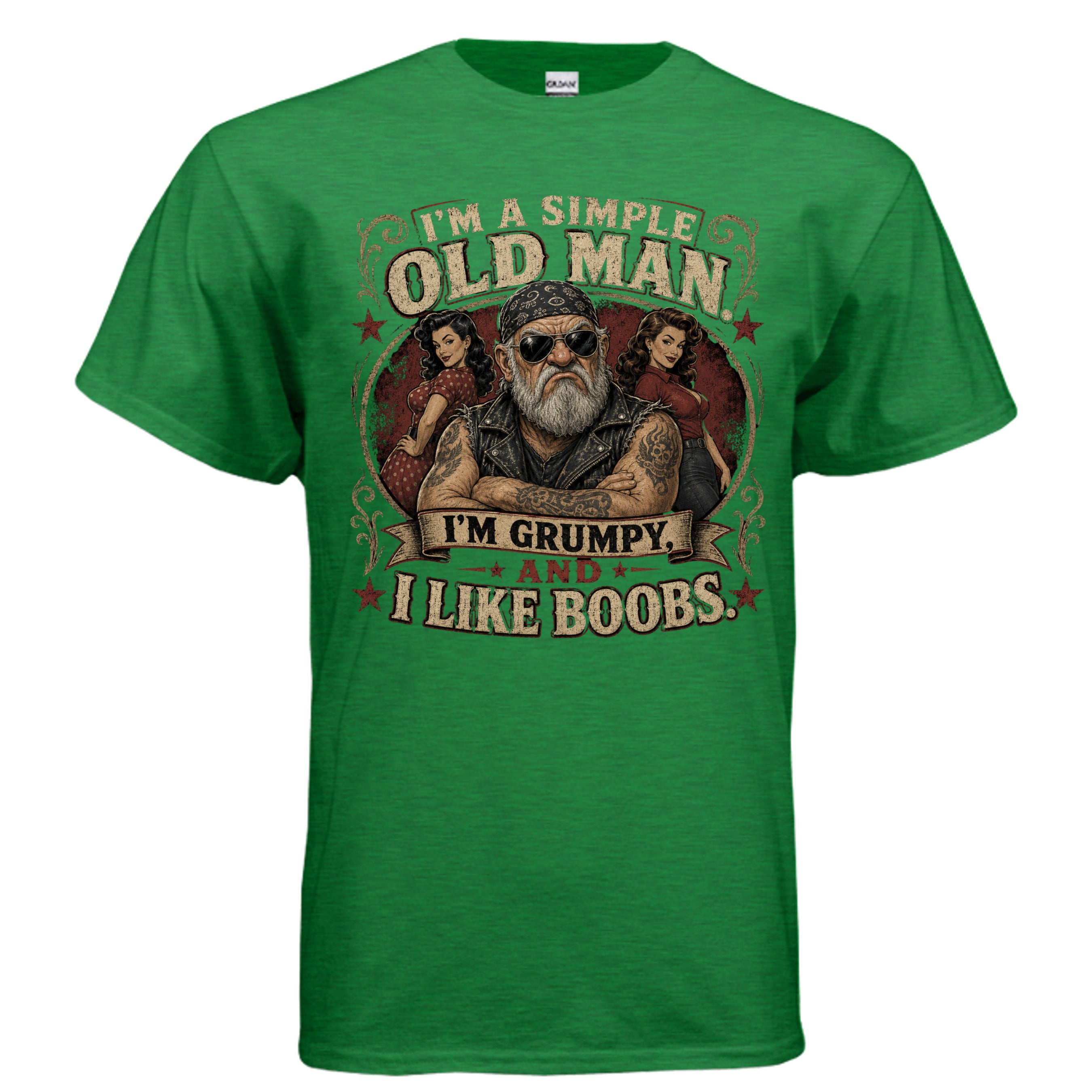 ANTIQUE IRISH GREEN - G200 - FRONT